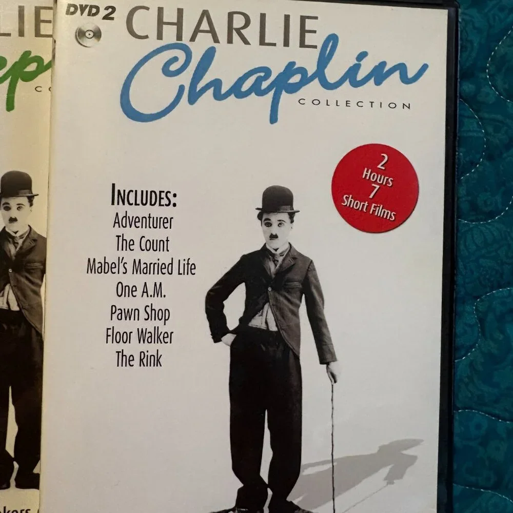 Charlie Chaplin Collection 4 DVD Set 11 Hours 36 Shorts Movies